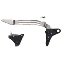 TIMNEY TRIGGERS Alpha Competition Pivot Safety Black Trigger for Glock Gen 5 Large Frame (Alpha-Glock-Pivot-5-Large-Black) - Timney Triggers