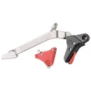 TIMNEY TRIGGERS Alpha Competition Red Trigger for Glock Gen 5 Large Frame (Alpha-Glock-5-Large-Red) - Timney Triggers
