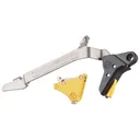TIMNEY TRIGGERS Alpha Competition Gold Trigger for Glock Gen 5 Large Frame (Alpha-Glock-5-Large-Gold) - Timney Triggers