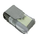 BLUE FORCE GEAR Double SR25 Wolf Gray Magazine Pouch w/ Flap (HW-M-2SR25-1-WF) - Blue Force Gear