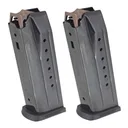 RUGER .380 ACP 15rd Black Alloy Steel 2-Pack Magazine (90731) - Ruger