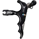 T.R.U. BALL ARCHERY Boss X 4-Finger Black Release Aid (TBX4-BK) - T.R.U. Ball Archery