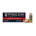 FIOCCHI 40 S&W 180 Grain FMJTC Ammo, 50 Round Box (40SWD) - Fiocchi