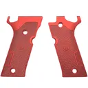 BERETTA Match Red Aluminum Grips For 92X Performance (E02862) - Beretta