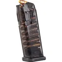 ELITE TACTICAL SYSTEMS GROUP Carbon Smoke 9mm 15rd Magazine Fits Glock 19/26/49 (SMK-GLK-19) - Elite Tactical Systems Group