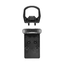 RADIAN WEAPONS Guardian Black Optic Guard for Glock MOS Holosun 407/507 with Six Combo Back Up Iron Sights (H0001) - Radian Weapons