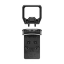 RADIAN WEAPONS Guardian Black Optic Guard for Glock MOS Holosun 507 Comp with Six Combo Back Up Iron Sights (H0002) - Radian Weapons