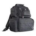 BULLDOG CASES Medium Tactical Range Black Handgun Backpack (BDT414B) - Bulldog Cases