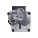 BULLDOG CASES Max Multi-Fit Polymer Transparent Clear Holster with Paddle (MX-002) - Bulldog Cases