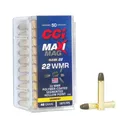 CCI Maxi-Mag 22 WMR 46 Grain 50rd Segmented Hollow Point Rimfire Rounds (972CC) - Cci