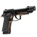 BERETTA 80x Cheetah Tactical Bronze .380 ACP 4.4in 15rd Semi-Automatic Pistol (J80XTACLED15) - Beretta