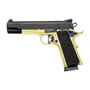 CHIAPPA FIREARMS 1911 Superior .45 ACP 5in 8rd Black/Gold Semi-Automatic Pistol (440.236) - Chiappa Firearms