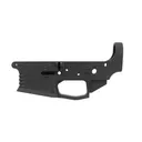 WARRIOR SYSTEMS AR-15 Billet Armor Black Stripped Lower Receiver (7015201) - Warrior Systems