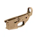 WARRIOR SYSTEMS AR-15 Billet Flat Dark Earth Stripped Lower Receiver (7015204) - Warrior Systems