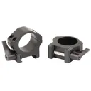 WARNE Maxima Horizontal QD 1 inch Low Matte Scope Rings (500LM) - Warne