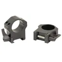 WARNE Maxima Horizontal QD 1 inch High Matte Scope Rings (502LM) - Warne