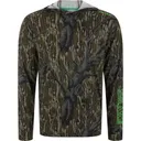 DRAKE Men's Lakeshore Performance Mossy Oak Original Treestand LS Hoodie (DS0119-032) - Drake