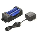 STREAMLIGHT Black 18650 Battery Charging Cradle with 18650 Lithium Ion Batteries (22011) - Streamlight