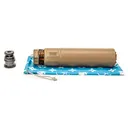 GRIFFIN ARMAMENT Optimus 7 Dual-Lok Magpul Flat Dark Earth Suppressor (GAOP7DLFDE-W) - Griffin Armament