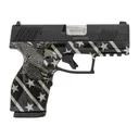 TAURUS GX2 9mm 3.38in 2x10rd Black Eagle/Stars/Stripes Single-Action Pistol (1-GX2931-10EN1) - Taurus