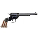 HERITAGE MANUFACTURING Rough Rider .22LR 6.5in 6rd US Flag Grip Single-Action Revolver (RR22B6-USF02) - Heritage Manufacturing
