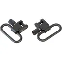 BULLDOG CASES Deluxe 1.25in Black Steel Locking Swivel Set (BD882) - Bulldog Cases