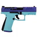 WALTHER ARMS PDP F-Series Sports South Exclusive 9mm Luger 4in 15rd Purple Glitter/Baby Blue Striker-Fired Pistol (4797086) - Walther