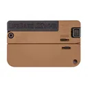 TRAILBLAZER FIREARMS LifeCard .22WMR Barrett Brown All-Aluminum Pistol (LC2-BBN) - Trailblazer Firearms