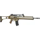 HK G36 22 LR 18.13in 20rd Flat Dark Earth Folding Synthetic Stock Semi-Auto RIfle (81001321) - Hk