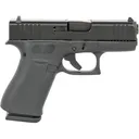 GLOCK G43X Sub-Compact Frame 9mm Luger 3.41in 10rd Black nDLC Ambidextrous DAO Pistol (PX4350201FR) - Glock