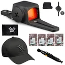 VORTEX Viper 3 MOA Shotgun Enclosed Micro Red Dot Sight w/ Lens Cleaning Pen and Men's Flexfit Cap (VPR-SGMRD3-E+LP-2+120-66-CHRLXL) - Vortex