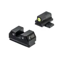 NIGHT FISION Yellow Front Optics Ready Stealth Night Sight Set for Sig P365 w/ 507k (SIG-180-240-238-YGZG) - Night Fision