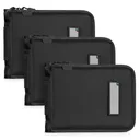 SAVIOR EQUIPMENT Pro SEMA 3-Pack Obsidian Black Pistol Sleeve (HC-PRO129-3PC-BK) - Savior Equipment