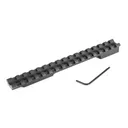 EVOLUTION GUN WORKS 0 MOA Large Ring Undrilled Picatinny Rail For Mauser 98 (47010) - Evolution Gun Works