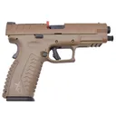 SPRINGFIELD ARMORY XD-M Elite OSP 10mm 4.5in 2x 15rd Mags Desert FDE Striker-Fired Pistol (XDME94510FOSP-15) - Springfield Armory