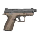 SMITH & WESSON Shield-X 9mm 4.1in 13rd/15rd Midnight Bronze Semi-Auto Pistol (14852) - Smith & Wesson