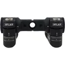 SHREWD ARCHERY Atlas Double Adjustable Matte Black V-Bar (SMAVB2ATLASMBK) - Shrewd Archery