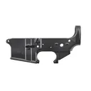 RUGER 7075-T6 Forged Aluminum Black AR Stripped Lower (28500) - Ruger