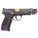 SMITH & WESSON M&P9 M2.0 9mm 4.8in 23rd Black/Gold Semi-Automatic Pistol (14619) - Smith & Wesson