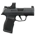 SIG SAUER P365X 9mm 3.1in 12rd Black/Gray Semi-Automatic Pistol w/ Romeo-RS Compact Red Dot and XRAY3 Night Sights (365X-9-GYXR3P-RS) - Sig Sauer