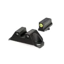 NIGHT FISION Optics Height Yellow Front Night Sights for Glock 19/45/47/48 w/ COA Optic (GLK-001-230-362-YGZG) - Night Fision