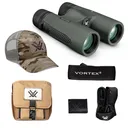 VORTEX Triumph HD 10x42 Binocular w/ Counterforce Multicam Camo Cap (TRI-1042+120-64-MUL) - Vortex