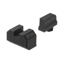 NIGHT FISION Optics Ready Stealth Blacked Out Sight Set for Glock 43x/48 w/ 507k/EPS Carry (GLK-003-220-227-ZXZX) - Night Fision