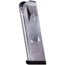 MECGAR .45 ACP 10rd Nickel Magazine fits Para-Ordnance P14/Armscor Double Stack 1911 (MGP144510N) - Mecgar