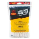 SHOOTERS CHOICE 1in 500 Count Cotton Gun Cleaning Patches (SHF-914-500) - Shooters Choice
