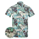 RETRO RIFLE Men's Liberty Drip Patina Button Down Shirt (51149701) - Retro Rifle