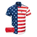 RETRO RIFLE Men's Old Glory Button Down Shirt (67658691) - Retro Rifle