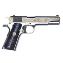 COLT'S MANUFACTURING 1911 SS Zapata .38 Super Auto 5in 9rd Engraved Gold Plating Semi-Automatic Pistol (O1911C-SS38-TYL) - Colt's Manufacturing