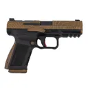 CANIK Mete SF Topo 9mm 4.19in 15rd Semi-Automatic Pistol (CENTHG5637-TOPO) - Canik