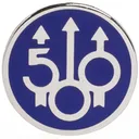 BERETTA 500 Years Commemorative Blue/Silver Pin (OG641A20280M8Y) - Beretta
